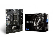 BIOSTAR H610MHP, Socket 1700, Intel® H610 (14/13/12th Gen CPU), CPU graphics, VGA, HDMI, Dual 2xDDR4-3200, 1xPCIe X16 4.0, 4xSATA3, 1xPCIe X1, 1xM.2, ALC897 HDA, 1xGbE LAN, 4xUSB3.2, mATX